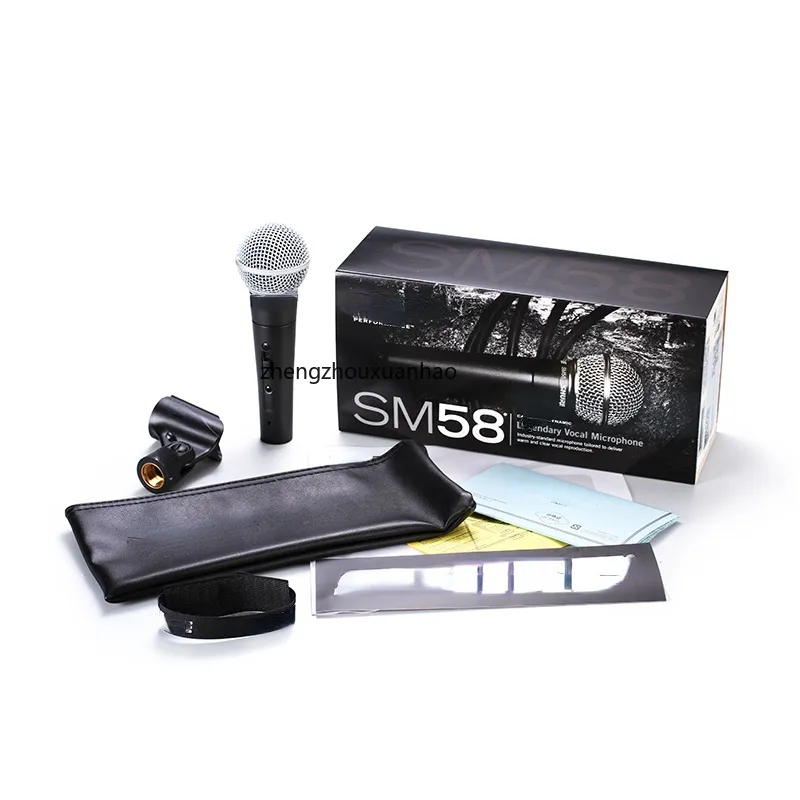 La mejor calidad 58 Professional SM Beta58 Micrófono Cardioide Handheld Dynamic XLR Micrófono con cable