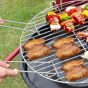 Katlanir Mangga Bebas Rakit, Ramah Lingkungan dengan Dua Roda Beton Ruang Memasak Burger Griller