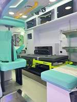 I-VECO Juxing Ambulance médicale de sauvetage électrique pure pour transfert de patients en soins intensifs, avec interface médicale RHD pour hôpitaux et véhicules de secours
