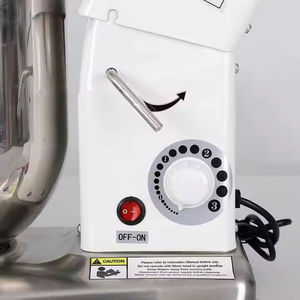 Batidora de pie comercial para cocina, para masa de pizza, pan y pasteles, y mezcladora de relleno de carne - Product Image 3