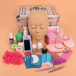 Profissional Lash Eyelash Extension <strong>Kit</strong> for Beginners Eyelash Extension Tape Sensitive <strong>Kit</strong> Home Set with Box Package - Product Image 2