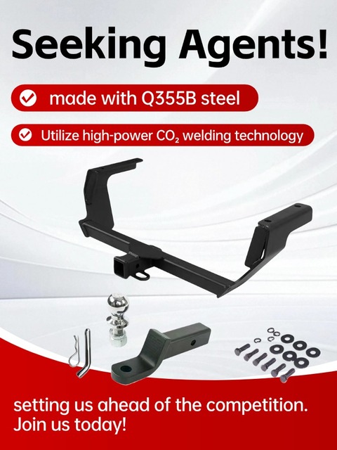 New for Compass 2016-2019 Steel Trailer Tow Bar Traction Hitch for Retrofit/Upgrade-Car Body Accessories