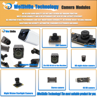 Module de caméra USB 2MP 1080P 60fps haute vitesse, grand angle 102 degrés, webcam UVC avec microphone pour usage industriel