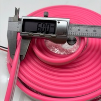 Venta al por Mayor de Rollo de Silicona Flexible de Neón de 50m 100m, Luz LED de Cuerda de 12V 24V 6x12mm para Iluminación de Contornos de Edificios y Arquitectura en Exteriores