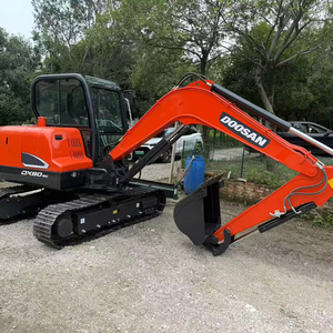 Factory Direct Sale Of Excavators 6ton Used <b>Small</b> Doosan DX60 Excavators Low Emission Second-hand Excavators For Sale. - Product Image 1