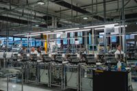 Ligne d'assemblage de machines à café, système de convoyeur haute vitesse avec contrôle PLC pour usage commercial