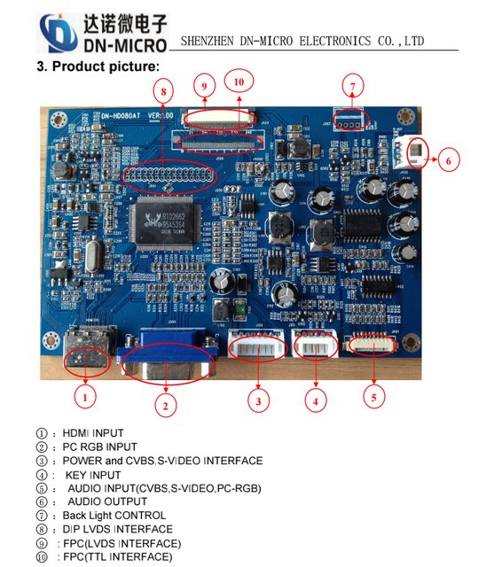 good quality lcd screen controller board