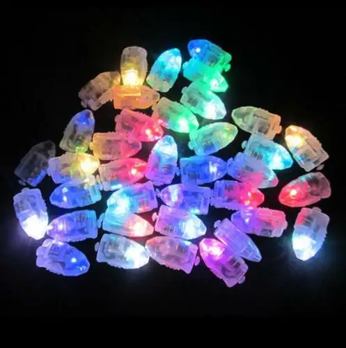 YYPD Multi-Colored Flash Led Ball Lamp Balloon Light for Wedding Bridal Show Birthday Halloween Party Decoration Supplies