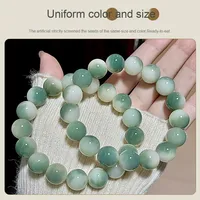 En gros Pas Cher Naturel Vert Flottant Fleur Bodhi Racine Bracelet Perles À La Mode Chapelet Wenwan Bracelet pour Hommes et Femmes