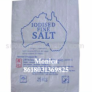 Commercio all'ingrosso 20kg vuoto sale marino sacchetti di imballaggio 25kg 10kg plastica laminata PP tessuto sacco di zucchero - Product Image 6