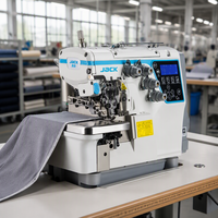 Machine à coudre surjeteuse industrielle personnalisable en usine, production en gros OEM ODM, entraînement direct, informatisée, haute vitesse