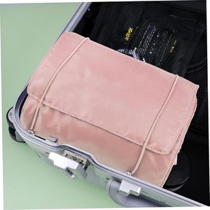 Customize Logo Foldable Cosmetic <b>Bag</b> <b>Makeup</b> Storage Organizer Portable <b>Travel</b> Toiletry Lipstick <b>Bag</b> Roll up <b>Makeup</b> Hanging <b>Bag</b> - Product Image 3