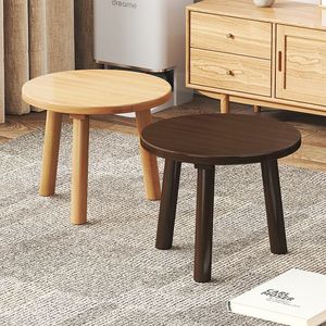 Round Solid <b>Wood</b> <b>Stool</b> For Home Living Room Children Shoe Changing Durable - Product Image 3