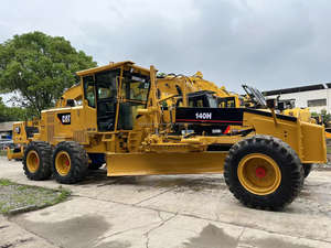 Caterpillar de segunda mano de alta calidad para Cat 140H 140G Motor Grader 90% Nuevo con máquina plana de tierra de estado original de bajo uso - Product Image 4
