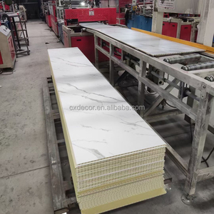 Treo trần giả kênh plafond PVC MAISON hạt trang trí tường trần bảng điều khiển bảng đá ốp - Product Image 1