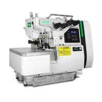 Machine à coudre industrielle numérique ZOJE B9000P 3 4 5 fils, surjeteuse à grande entre-aiguilles, machine à surjeter