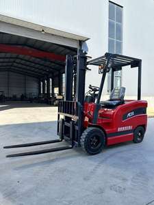 מלגזה חשמלי ארבעה גלגלים 1 טון 1.5 טון 2 מחסן טיפול מוגבהת מלגזה סוללה מוגבהת - Product Image 2