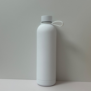 Matte Color Double Wall Vacuum Insulated Stainless Steel Water Bottle with Handle 500ml 750ml Leak Proof <b>Thermos</b> Flask Outdoor - Product Image 6