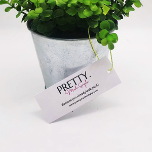 Quần Áo <span class=keywords><strong>hangtag</strong></span> nhãn bán buôn tùy chỉnh in tên thương hiệu logo treo đu thẻ giấy với chuỗi - Product Image 3