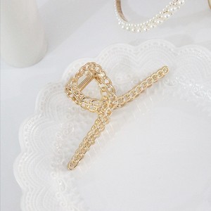 Clips de garra de pelo de metal grandes Abrazaderas de mandíbula de pelo geométricas huecas para mujeres, niñas y mujeres - Product Image 4