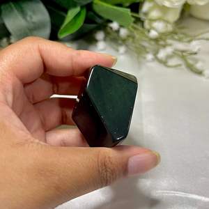 Pierre de palmier en obsidienne naturelle polie de forme libre pour la décoration intérieure, la méditation, le Feng Shui, la collection et les cadeaux (vente en gros) - Product Image 4