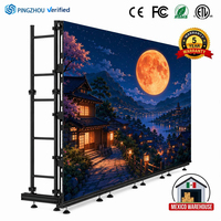 Pantalla LED P3.91 de Alquiler Llave en Mano, Panel LED para Escenarios, Exterior, 500x500mm, para Conciertos, Eventos, Bodas, Iglesias, IP65 Impermeable, Video Wall LED HD