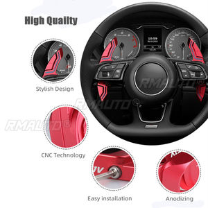 Extension de palettes de changement de vitesse pour Audi A3 S3 RS3 A4 S4 A5 S5 A6 S6 RS6 A7 S7 RS7 A8 S8 R8 SQ5 TT TTS – Remplacement des palettes de changement de vitesse - Product Image 2