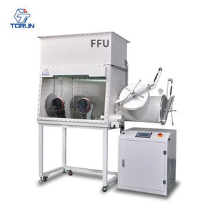 클린 룸 여과 된 먼지 제거 실험실 연구 리튬 배터리 진공 화학 실험 절연체 스테인레스 스틸 장갑 상자 - Product Image 1