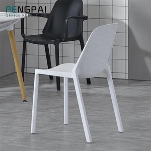 Silla de jardín de plástico de <span class=keywords><strong>diseño</strong></span> italiano, silla de plástico de <span class=keywords><strong>polipropileno</strong></span>, silla de oficina de plástico apilable - Product Image 2