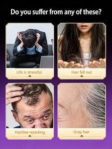 Sachets de thé pour la croissance des cheveux, à base d'herbes naturelles, renforcent les racines, assombrissent et préviennent la chute des cheveux, nourrissent les follicules, qualité supérieure - Product Image 2