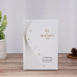 Wholesale Custom Face Mask Skin Care Products Paper Packaging Cosmetic Box