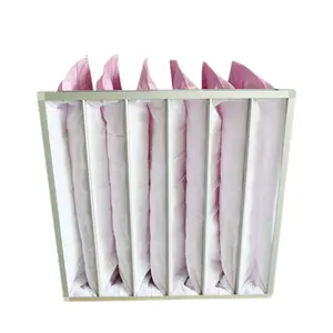Customization Medium Efficiency Bag Filter F5 F6 F7 F8 F9 Dust Removal Non-Woven Fabric For Cleaning Room