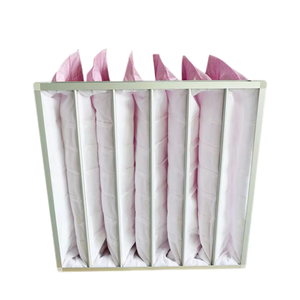 Customization Medium Efficiency Bag Filter F5 F6 F7 F8 F9 Dust Removal Non-Woven Fabric For Cleaning Room