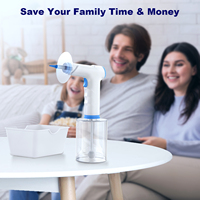 Nouveau Nettoyeur d'oreilles électrique W30 avec caméra Wifi, système d'irrigation de cérumen 500ml, pour un nettoyage intelligent des oreilles, avec LED
