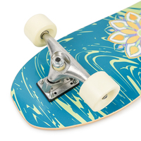 Fabricant chinois 7ply Maple Custom Surf Skate Board Complete Land Surf Skateboard