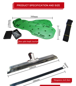 Kit d'outils <span class=keywords><strong>de</strong></span> ciment auto-nivelant CNMI, chaussures à picots à rouleaux <span class=keywords><strong>de</strong></span> construction <span class=keywords><strong>de</strong></span> <span class=keywords><strong>sol</strong></span>, râteau auto-nivelant pour outil <span class=keywords><strong>de</strong></span> peinture <span class=keywords><strong>de</strong></span> <span class=keywords><strong>sol</strong></span> époxy - Product Image 2