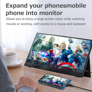 Monitor Portátil para Juegos de 15.6 Pulgadas, 1080P FHD, 75Hz, IPS, USB-C, para Laptop, PS4, Switch, con Tiempo de Respuesta de 3ms - Product Image 4