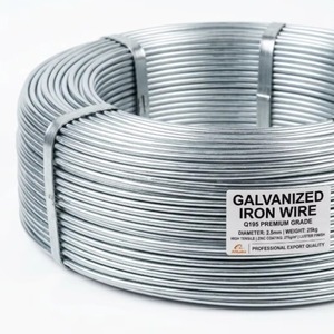Fil de fer galvanisé Q195 multi-usages pour <span class=keywords><strong>corde</strong></span> <span class=keywords><strong>à</strong></span> <span class=keywords><strong>linge</strong></span> et projets de bricolage - Product Image 1