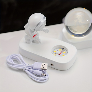 <span class=keywords><strong>Veilleuse</strong></span> créative en boule de cristal 3D sculptée avec base <span class=keywords><strong>lumineuse</strong></span>, ornement de salon, cadeau de fêtes, vente en gros, LED de taille moyenne - Product Image 6