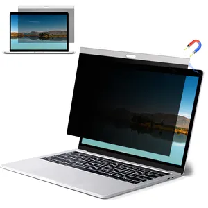 แล็ปท็อปหน้าจอความเป็นส่วนตัวป้องกันแสงสะท้อนป้องกัน Peep หน้าจอความเป็นส่วนตัวสําหรับ Macbook Pro สายตา 13.3 นิ้ว