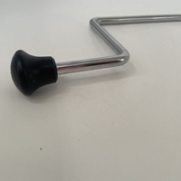 AOOLOO Trépieds de batterie en métal durables en 3 parties pour batterie de jazz, pieds de grosse caisse (60 cm de long)