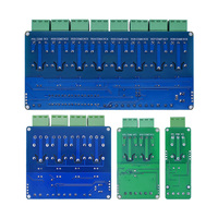 5V 12V 24V Modbus Rtu 1 Module relais 2 canaux RS485 TTL Communication 1 Module relais d'entrée 2 voies