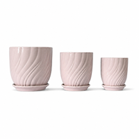 Jardinière Cylindrique Minimaliste en Céramique – Options de Couleurs Personnalisables – Pot de Plante Moderne pour Jardin, Sol, Maison, Patio, Hôtel