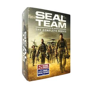 <span class=keywords><strong>SEAL</strong></span> <span class=keywords><strong>TEAM</strong></span> The Complete Series Box Set 30 Discos Fábrica al por mayor Serie de TV Amazo eBay Venta caliente Películas en DVD Nuevo Envío gratis - Product Image 1