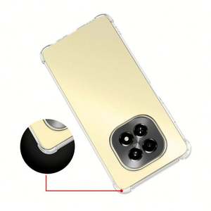 เคสโทรศัพท์ TPU แบบนิ่มสำหรับ realme 12 Lite Pro 4G 5G C51s C61 C60ใสกันกระแทกกรอบหลังป้องกันแบบใส - Product Image 2