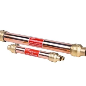 เครื่องแลกเปลี่ยนความร้อนแบบท่อ Danfoss รุ่น HE0.5 1.0 1.5 4.0 8.0 สำหรับการแลกเปลี่ยนความร้อน - Product Image 1