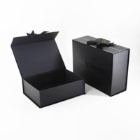 Boîte d'emballage avec logo personnalisé imprimé Emballage magnétique de luxe en papier cadeau Boîtes à perruques personnalisées avec logo Emballage Boîte à perruques et cheveux