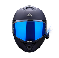 Casques de moto intégral 2025, nouveaux, vente en gros d'usine, ABS, certifiés ECE, logo personnalisable, pour écouteurs, sports motorisés
