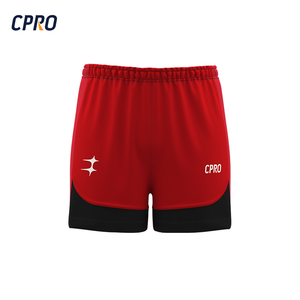 Grosir luar biasa desain baru kustom tahan air poliester celana pendek olahraga peregangan set sepak bola - Product Image 2