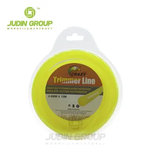 Professional quality 2.4mm 2.7mm 3.0mm 4.0mm trimmer line,. brush cutter parts ,Grass cutter nylon line